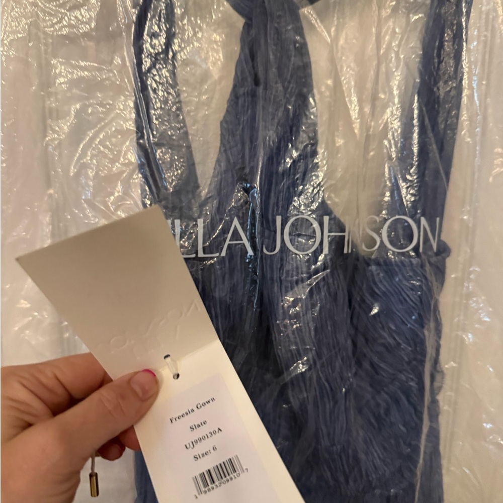Ulla Johnson Slate Slate Blue Gown Not Worn New With Tag - Didn't fit - Picture 3 of 13